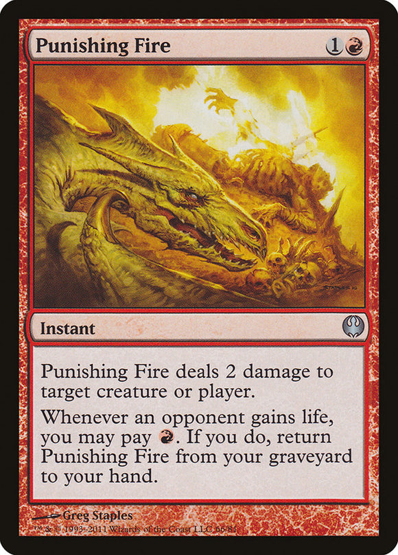 Fuego castigador [Duel Decks: Knights vs. Dragons] 