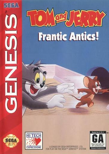 Red Fox Gaming - Hickory - Tom and Jerry Frantic Antics - Video Game - Sega Genesis
