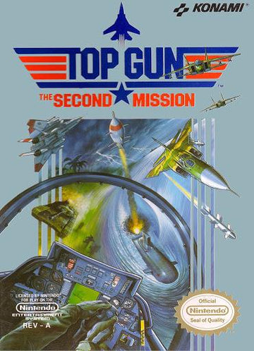 Red Fox Gaming - Hickory - Top Gun The Second Mission - Video Game - NES