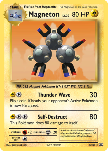 Magneton (38/108) [XY: Evoluciones] 