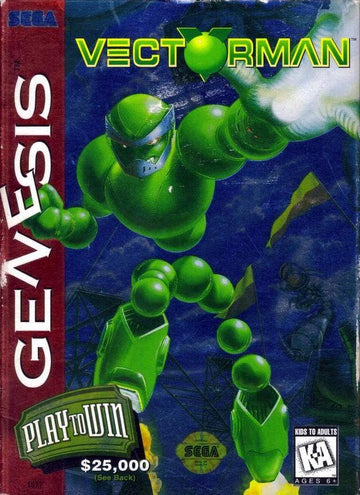Red Fox Gaming - Hickory - Vectorman - Video Game - Sega Genesis