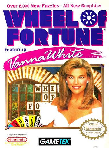 Red Fox Gaming - Hickory - Wheel of Fortune Featuring Vanna White - Video Game - NES