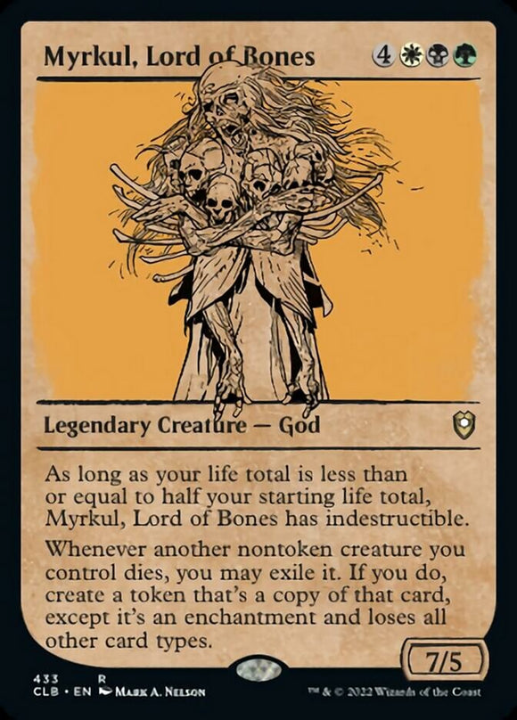 Myrkul, Señor de los Huesos (Escaparate) [Commander Legends: Battle for Baldur's Gate] 