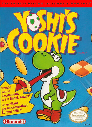 Red Fox Gaming - Hickory - Yoshi's Cookie - Video Game - NES