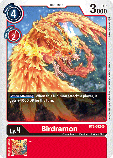 Birdramon [BT2-012] [Lanzamiento de la versión especial Booster 1.5] 