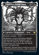 Katilda, mártir de Dawnhart // El amanecer de Katilda (Escena de la noche eterna) [Innistrad: Crimson Vow] -2