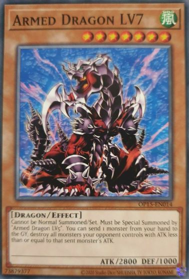 Dragón armado LV7 [OP15-EN014] Común 