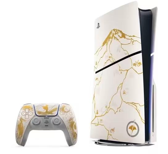 PlayStation 5 Slim Console [Ghost Of Yotei Gold Limited Edition] - Playstation 5