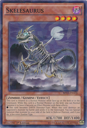 Skelesaurus [BP03-EN108] Shatterfoil Raro 