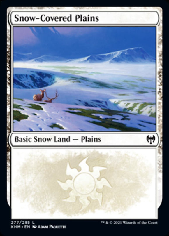 Llanuras cubiertas de nieve (277) [Kaldheim] 