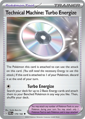 Máquina técnica: Turbo Energize (179/182) [Scarlet &amp; Violet: Paradox Rift] 