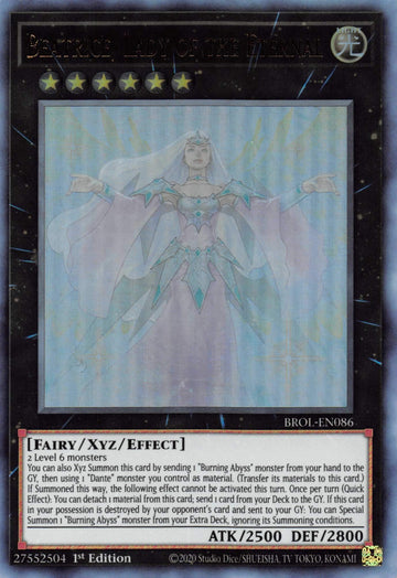 Beatriz, Dama de lo Eterno [BROL-EN086] Ultra Raro 
