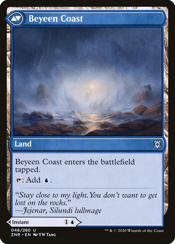 Beyeen Veil // Beyeen Coast [Zendikar Rising] - 0