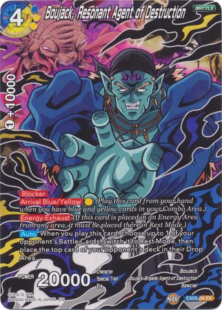 Boujack, agente resonante de la destrucción (arte alternativo) (EX05-04) [Set especial de aniversario 2020] 