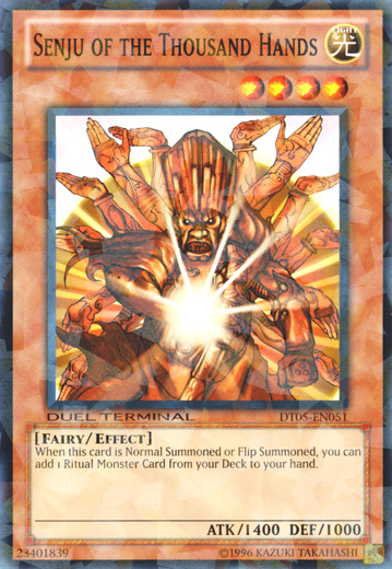 Senju de las Mil Manos [DT05-EN051] Común 