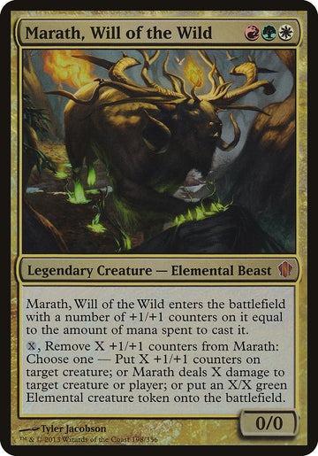 Marath, Voluntad de lo salvaje (Oversized) [Commander 2013 Oversized] 