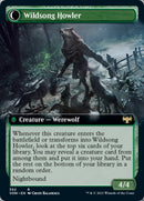 Gaitero aullador // Aullador cantor salvaje (ilustración ampliada) [Innistrad: Crimson Vow] -2