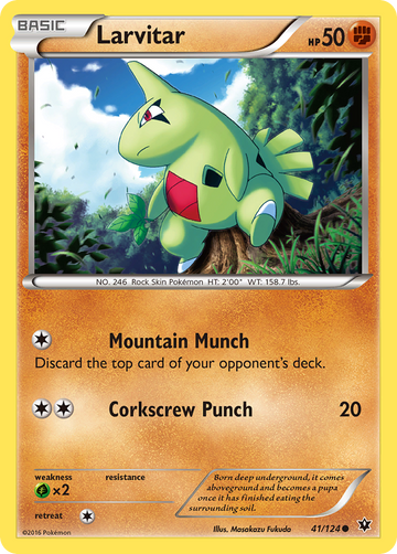 Larvitar (41/124) [XY: El destino choca] 