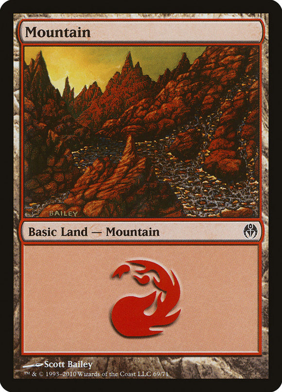 Montaña (69) [Duel Decks: Phyrexia vs. la Coalición] 