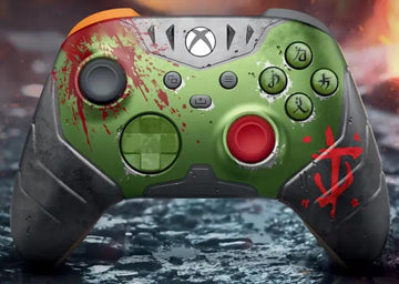 Red Fox Gaming - Hickory - Doom Dark Ages Controller - Video Game - Xbox Series X