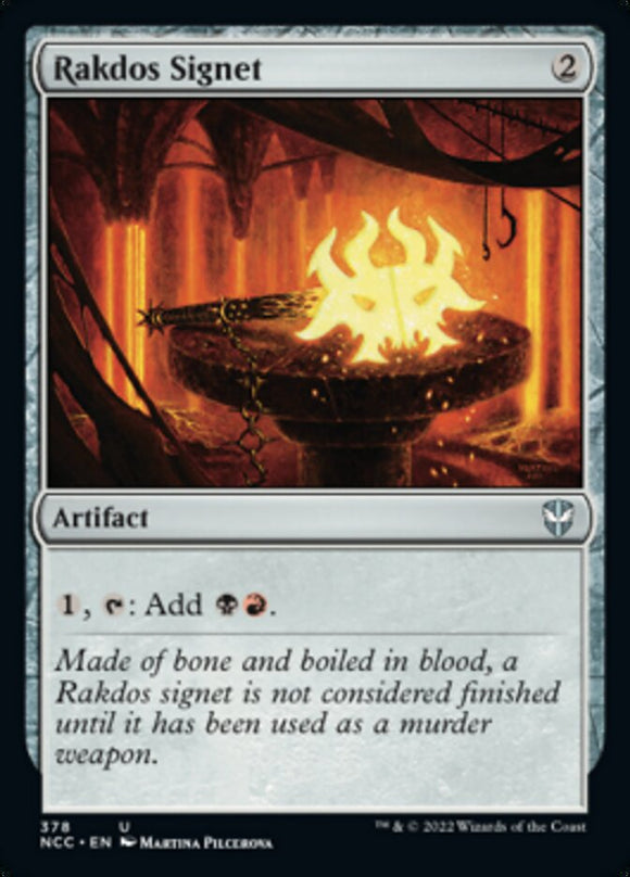 Sello de Rakdos [Comandante de las calles de New Capenna] 