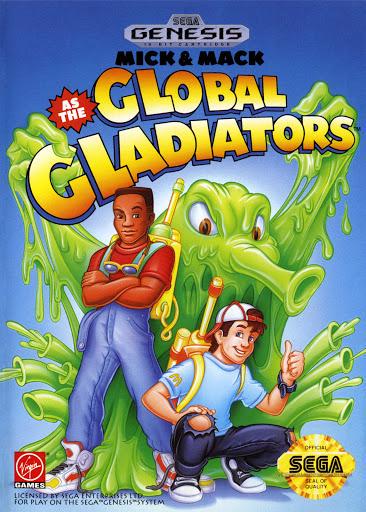 Red Fox Gaming - Hickory - Mick and Mack Global Gladiators - Video Game - Sega Genesis