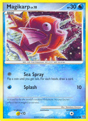 Magikarp (65/100) [Diamante y Perla: Frente Tormentoso] 