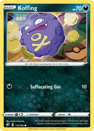 Koffing (112/192) [Espada y escudo: choque rebelde] 