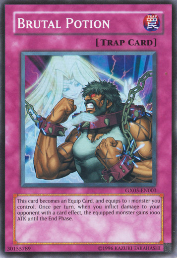 Poción brutal [GX05-EN003] Súper rara 