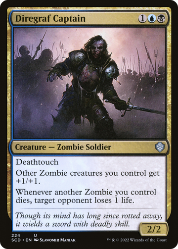 Capitán Diregraf [Mazos iniciales de Commander] 