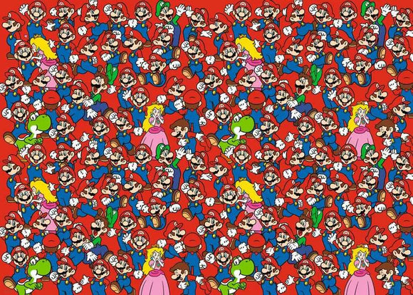 Super Mario Bros Challenge 1000 PC Puzzle