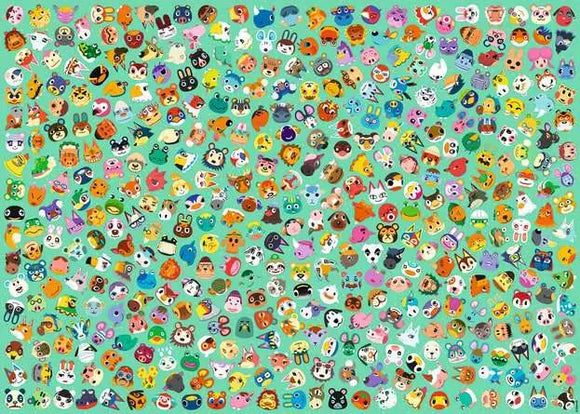 Adult puzzle 1000 pieces - Animal Crossing - Challenge