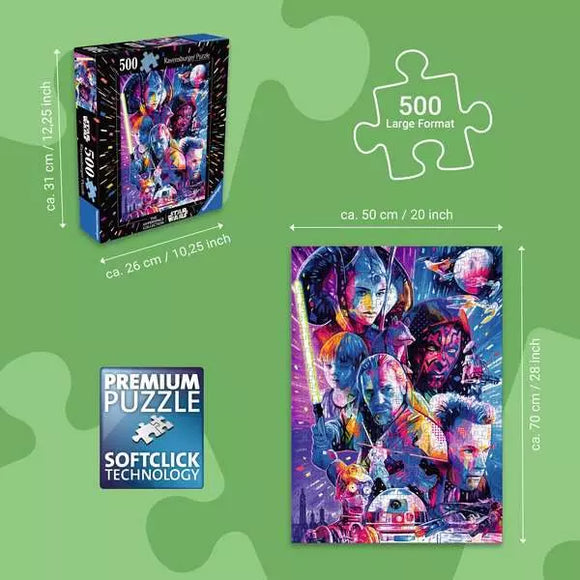 Star Wars - The Hyperspace Collection: The Phantom Menace - Adult puzzle 500 Large Format pieces