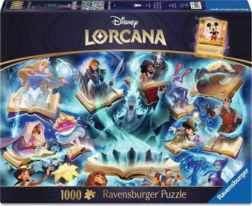 Ravensburger Disney Lorcana Glimmers of the Realm: Sapphire 1000 Piece Puzzle