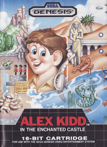 Red Fox Gaming - Hickory - Alex Kidd in the Enchanted Castle - Video Game - Sega Genesis