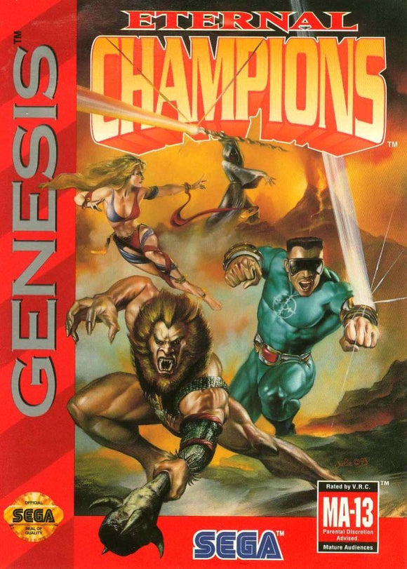Red Fox Gaming - Hickory - Eternal Champions - Video Game - Sega Genesis