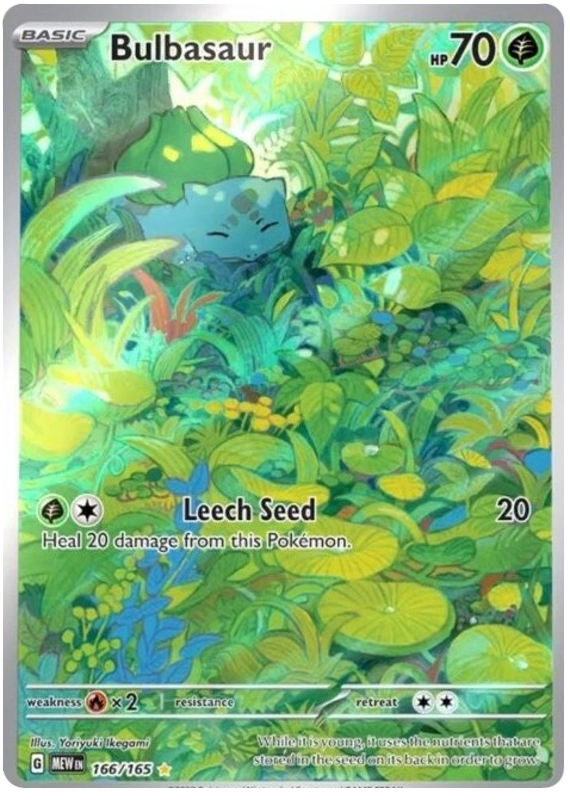 Bulbasaur (166/165) [Escarlata y Violeta: 151] 