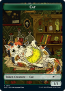 Ficha de dos caras de perro y gato [Baraja Secret Lair Commander: Fichas de perros y gatos que llueven] -2