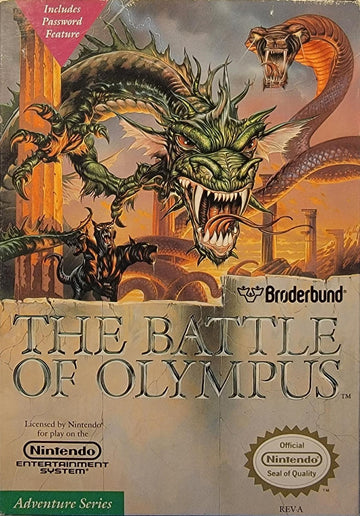Red Fox Gaming - Hickory - Battle of Olympus - Video Game - NES