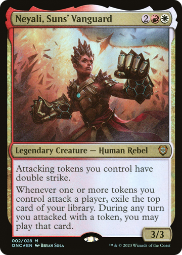Neyali, la vanguardia de los Suns [Phyrexia: All Will Be One Commander] 
