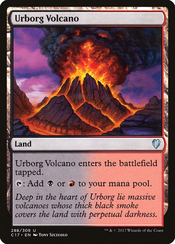 Volcán Urborg [Commander 2017] 