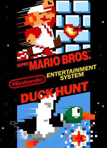 Red Fox Gaming - Hickory - Super Mario Bros and Duck Hunt - Video Game - NES