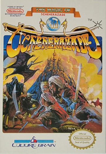 Red Fox Gaming - Hickory - The Magic of Scheherazade - Video Game - NES