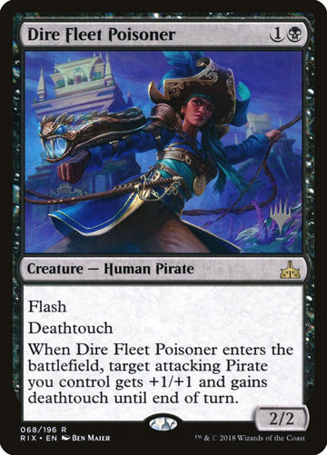 Envenenador de la Flota Dire (paquete promocional) [Promociones de Rivals of Ixalan] 
