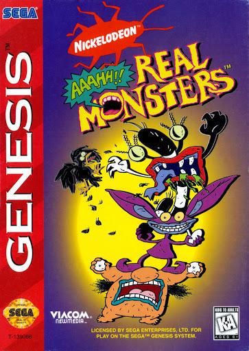 Red Fox Gaming - Hickory - AAAHH Real Monsters - Video Game - Sega Genesis