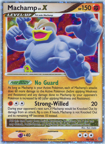 Machamp LV.X (98/100) [Diamante y Perla: Frente Tormentoso] 