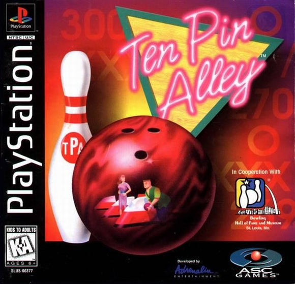 Red Fox Gaming - Hickory - Ten Pin Alley - Video Game - Playstation