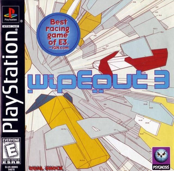 Red Fox Gaming - Hickory - Wipeout 3 - Video Game - Playstation