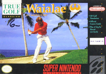 Red Fox Gaming - Hickory - Waialae Country Club - Video Game - Super Nintendo
