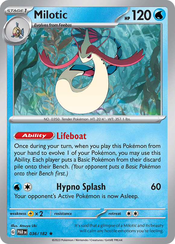 Milotic (036/182) [Scarlet &amp; Violet: Grieta de la paradoja] 